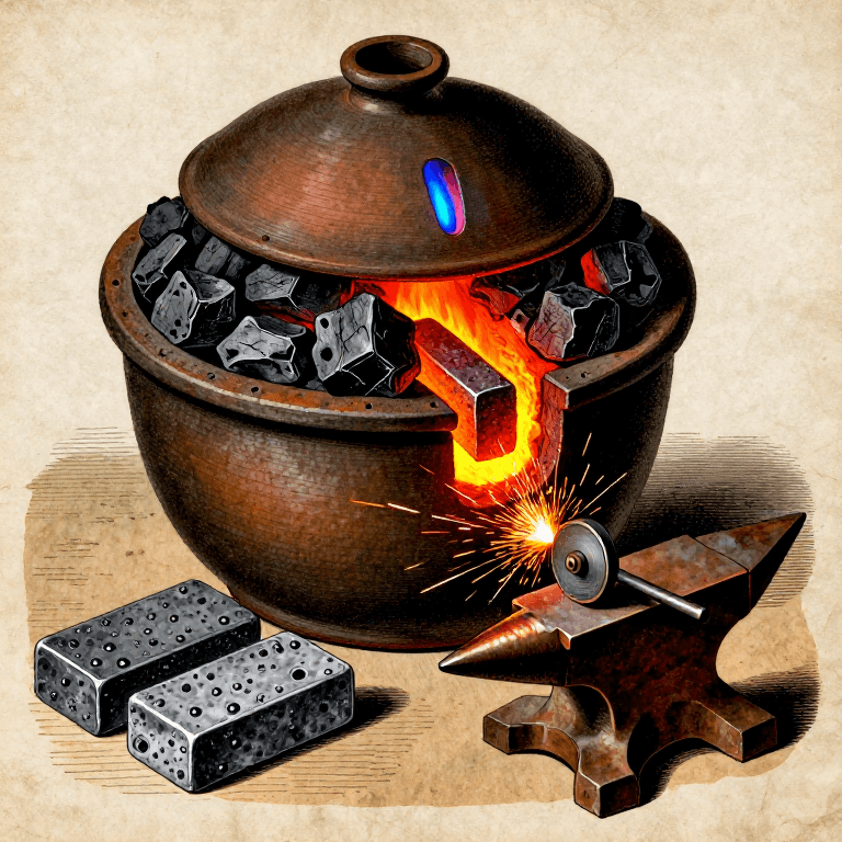 Alloying Steel from Iron and Carbon — The Metal That Built the Modern World