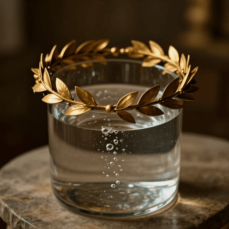 Testing a Gold Crown with Water — Archimedes' Buoyancy and the Eureka Method