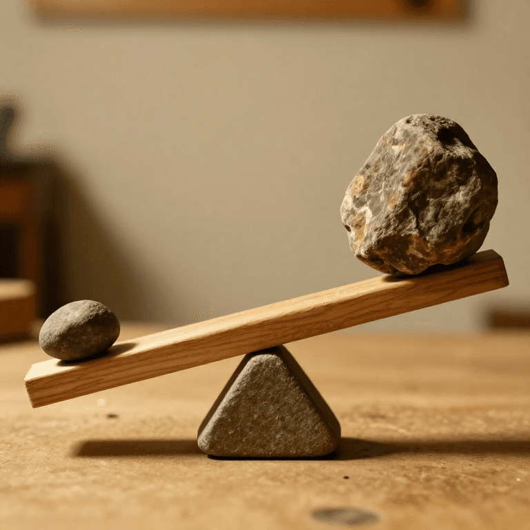 The Law of the Lever — Archimedes' Balance of Weight and Distance