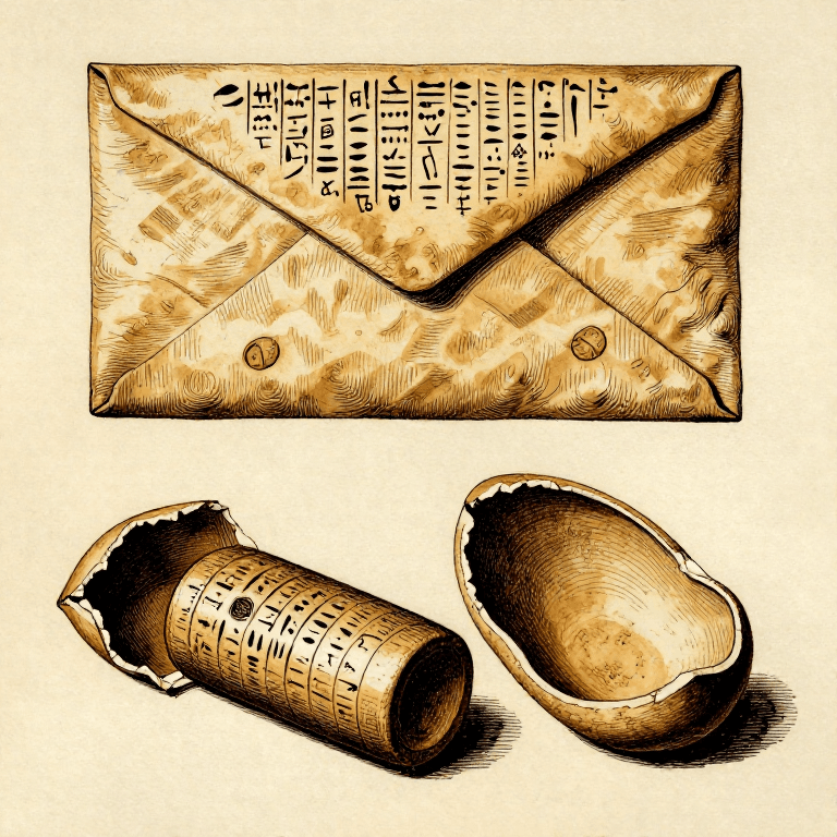 Forming a Clay Envelope for Tablet Security — Tamper-Proof Seal