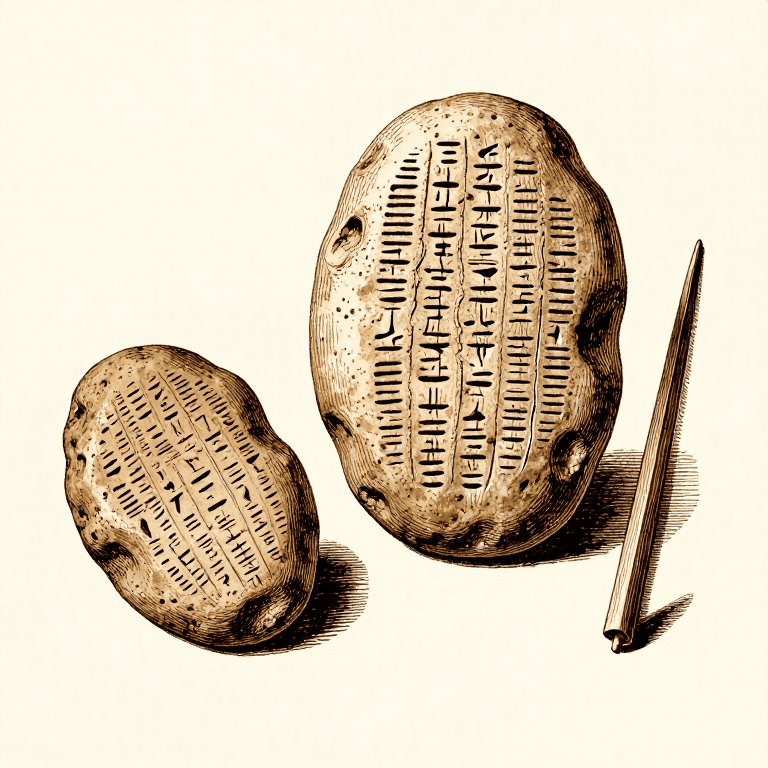 Making a Clay Tablet for Cuneiform Writing — Mesopotamian Record Keeping
