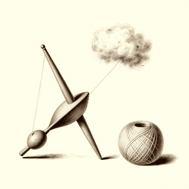 Using a Drop Spindle to Spin Wool — Hand Spinning Yarn