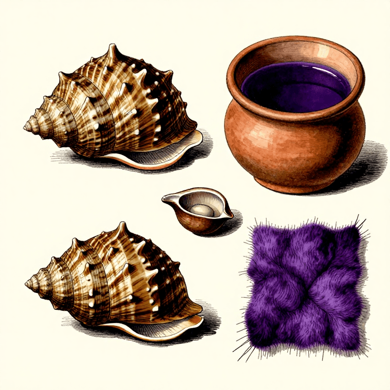 Extracting Tyrian Purple from Murex Shells — The Royal Dye