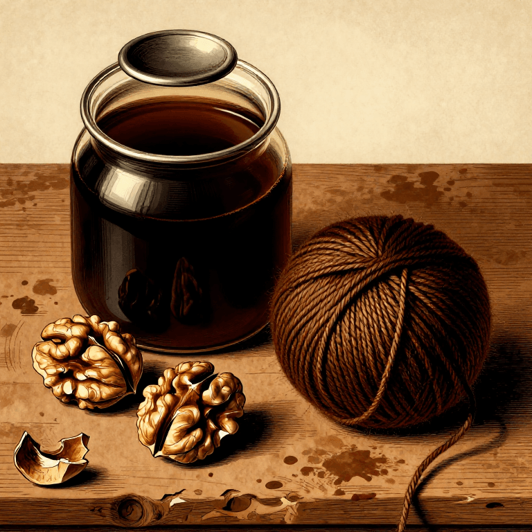 Dyeing with Walnut Hulls — Ancient Brown Dye