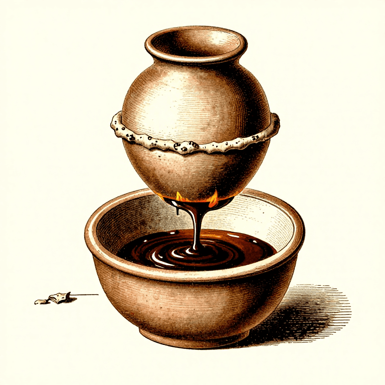 Extracting Birch Tar — Stone Age Adhesive by Pyrolysis