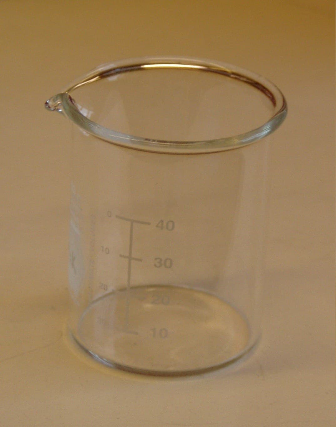 Borosilicate Beakers Made from Wide Glass Tube