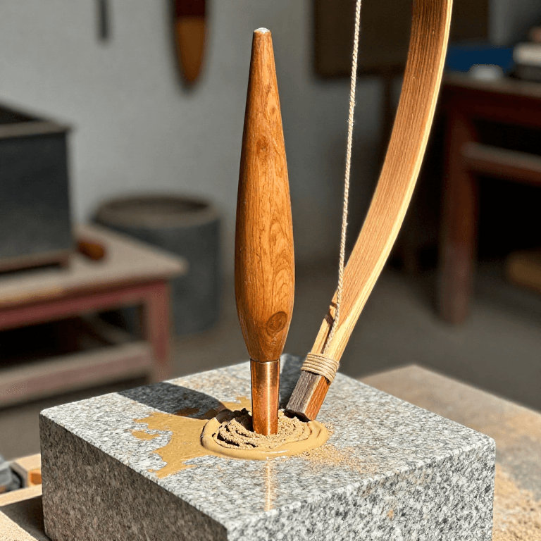 Bow Drill for Stone
