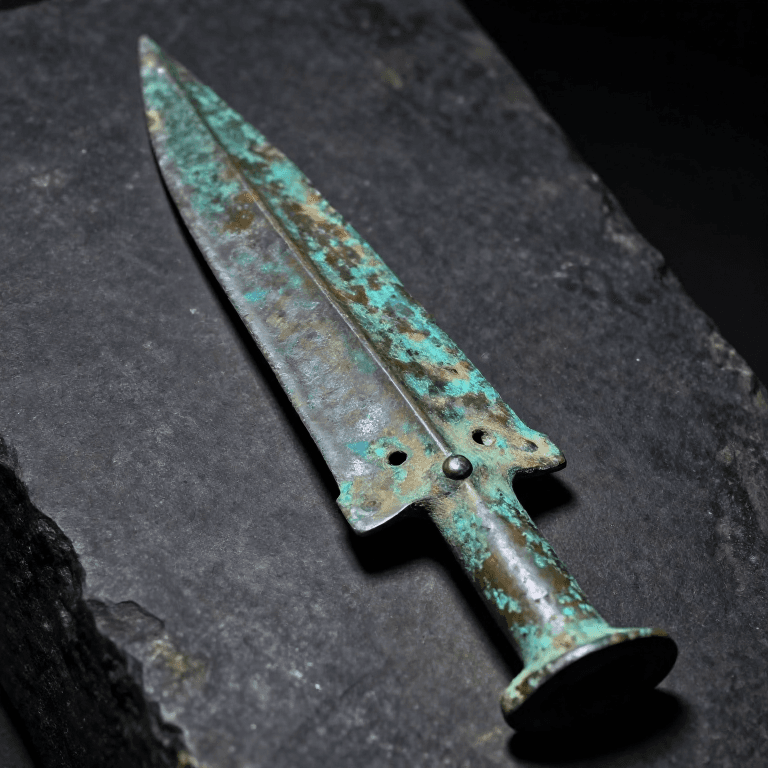 Casting a Bronze Socketed Spearhead — Bivalve Mould Method