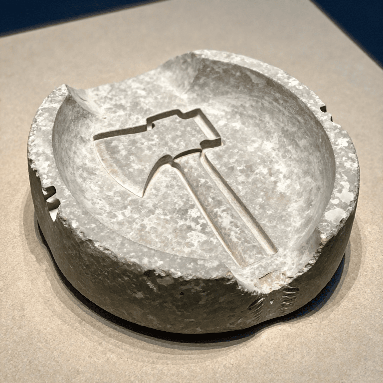 Carving a Stone Mould for Bronze Casting — Open-Face and Bivalve Moulds