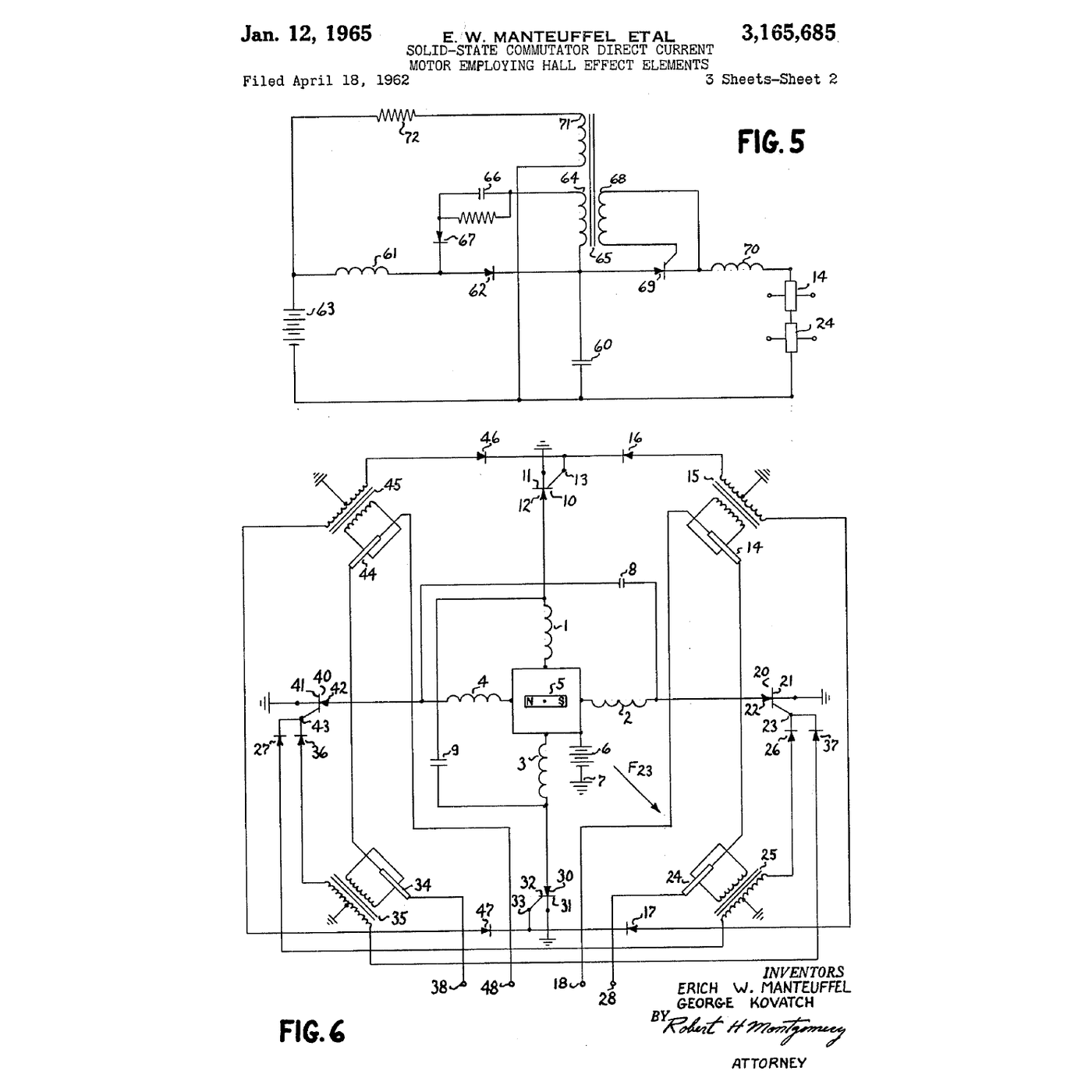 Commutating Without Brushes: Hall Elements Instead of Carbon