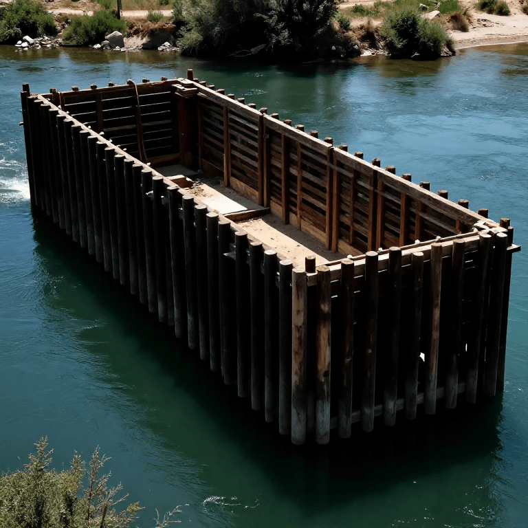 Building a Roman Cofferdam — Pumping Water to Build Below the Waterline