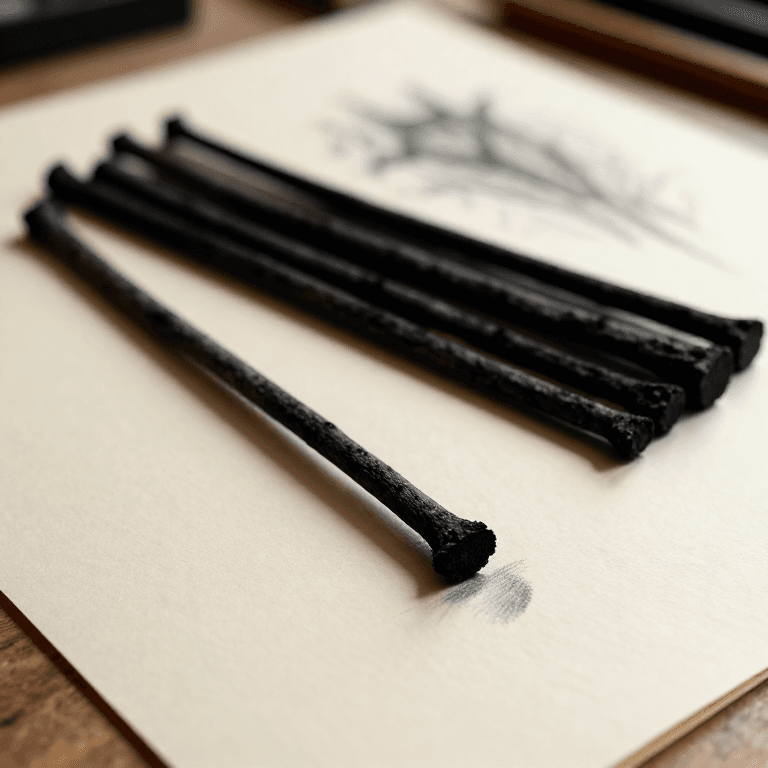 Making Charcoal Drawing Sticks from Willow — The Renaissance Artist's First Mark