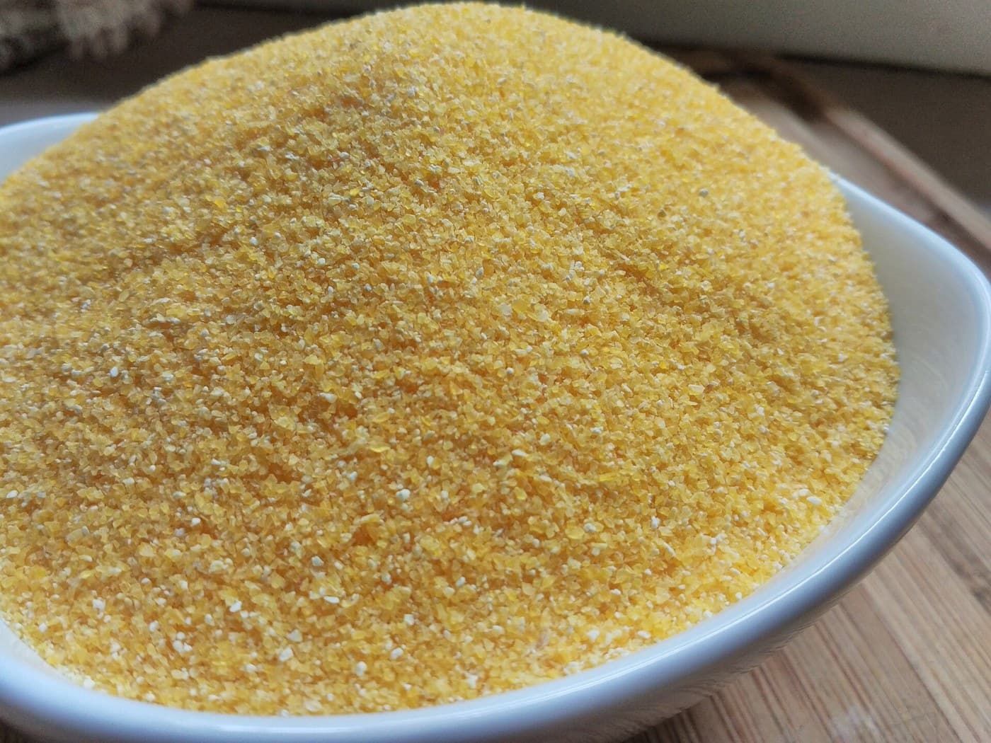 Cornmeal Stone-Ground on a Quern