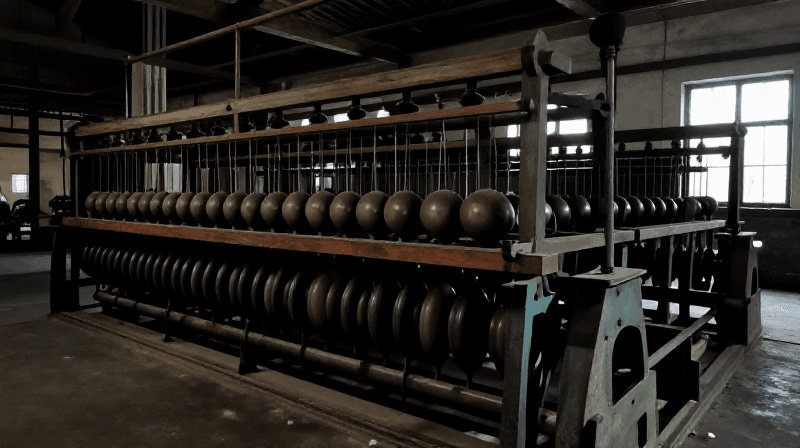 Crompton's Spinning Mule — The Machine That Made Fine Cotton Possible