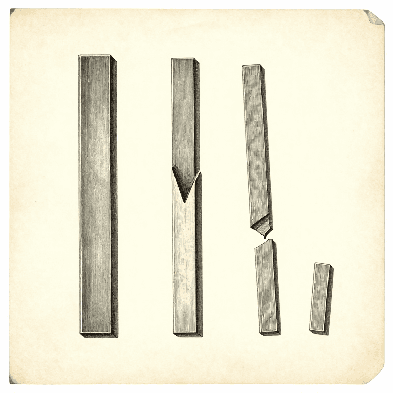 Cutting Hot Metal: The Hardy, the Chisel, and Never Through to the Face