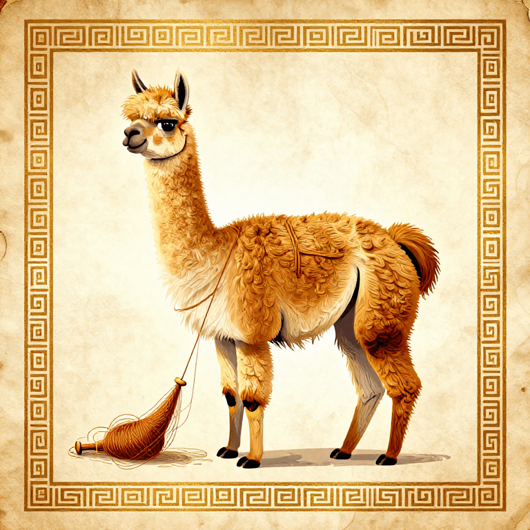 De la Fibre de Vigogne au Fil — La Fibre des Dieux Incas