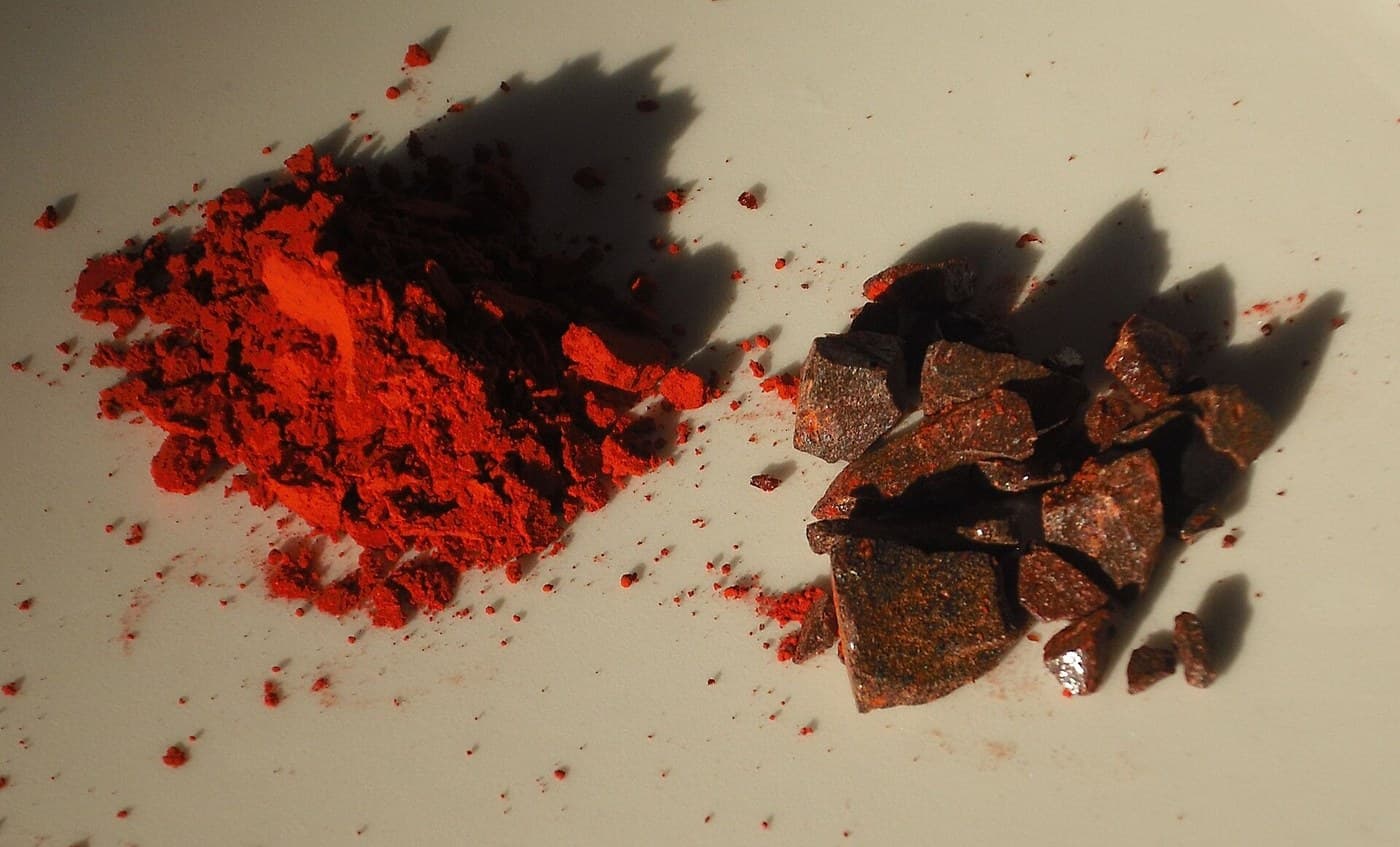 Dragon's Blood Resin Broken from Unripe Rattan Fruit