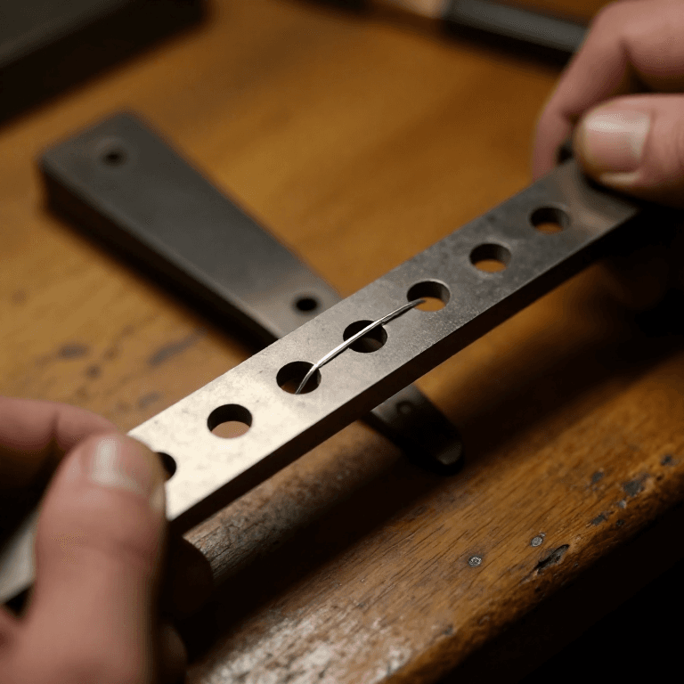 Drawing Wire with a Drawplate