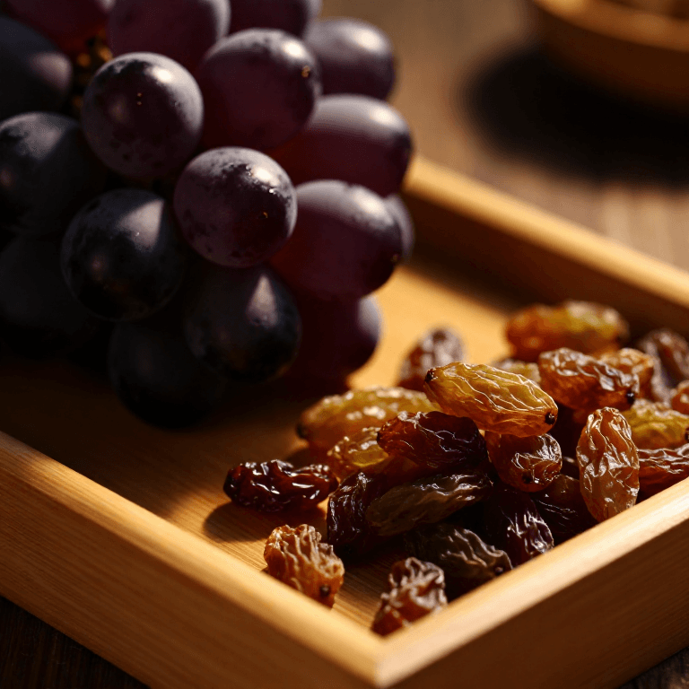 Sécher les Raisins — Fruits Sun-Sweet pour l'Étagère d'Hiver