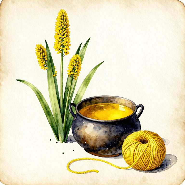 Dyeing Yellow with Weld — The Best Lightfast Plant Yellow in History