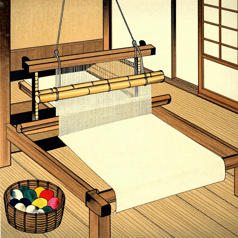 Weaving Silk on a Backstrap Loom — Izari-bata Silk Weaving