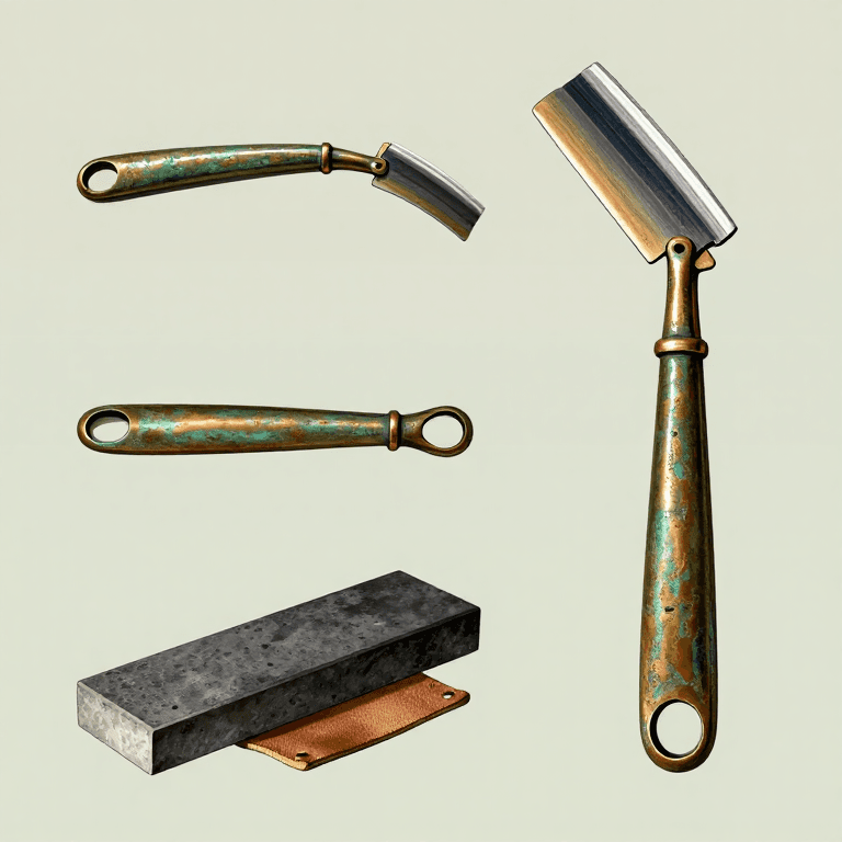 Egyptian Bronze Razor — Forging an Egyptian Bronze Razor