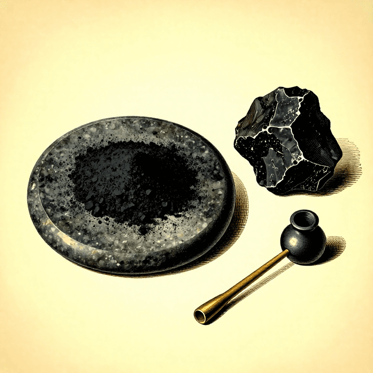 Egyptian Kohl Eyeliner — Preparing Kohl from Galena