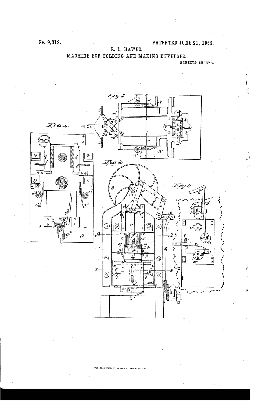 Envelope Folding Machine