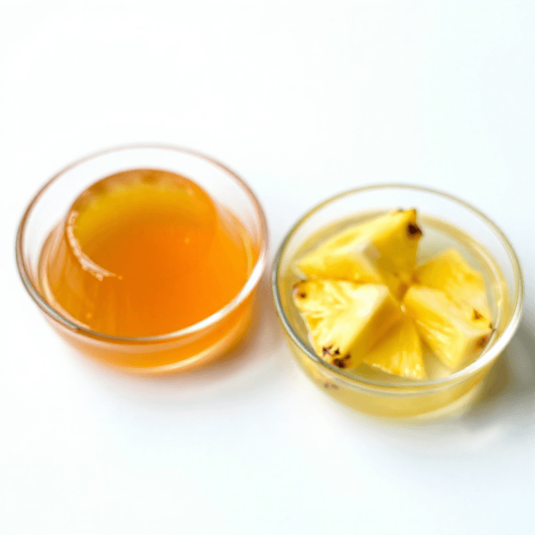 Enzymes: Pineapple and Gelatin