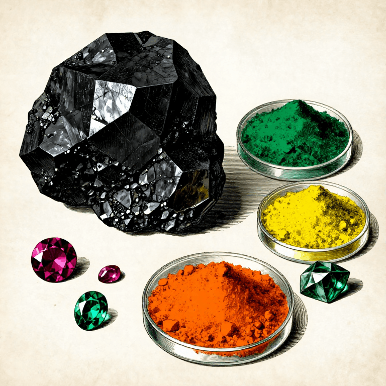 Extracting Chromium from Chromite — The Element That Paints the Rainbow