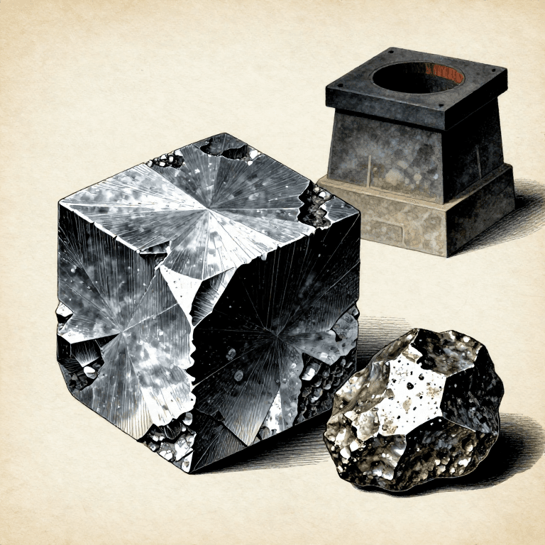 Bleigewinnung aus Galenit — Das älteste von der Menschheit geschmolzene Metall