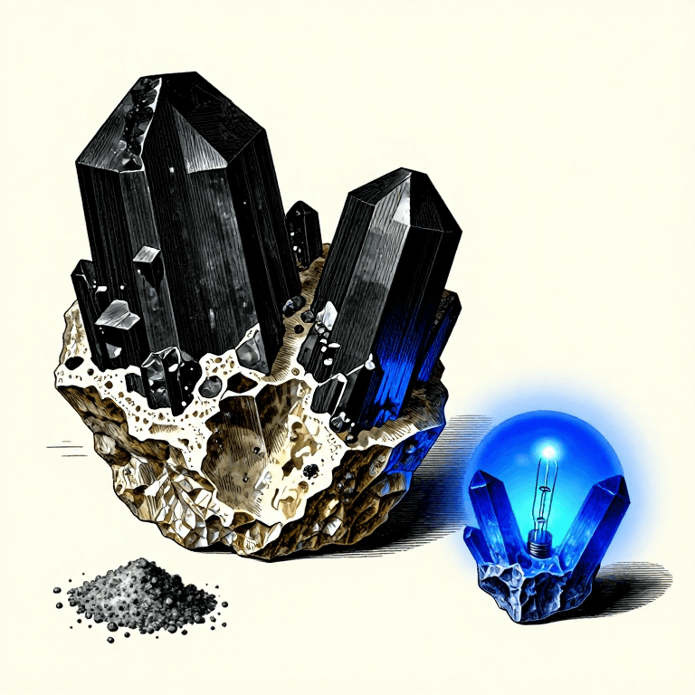Extracting Tungsten from Wolframite — The Heaviest Practical Metal