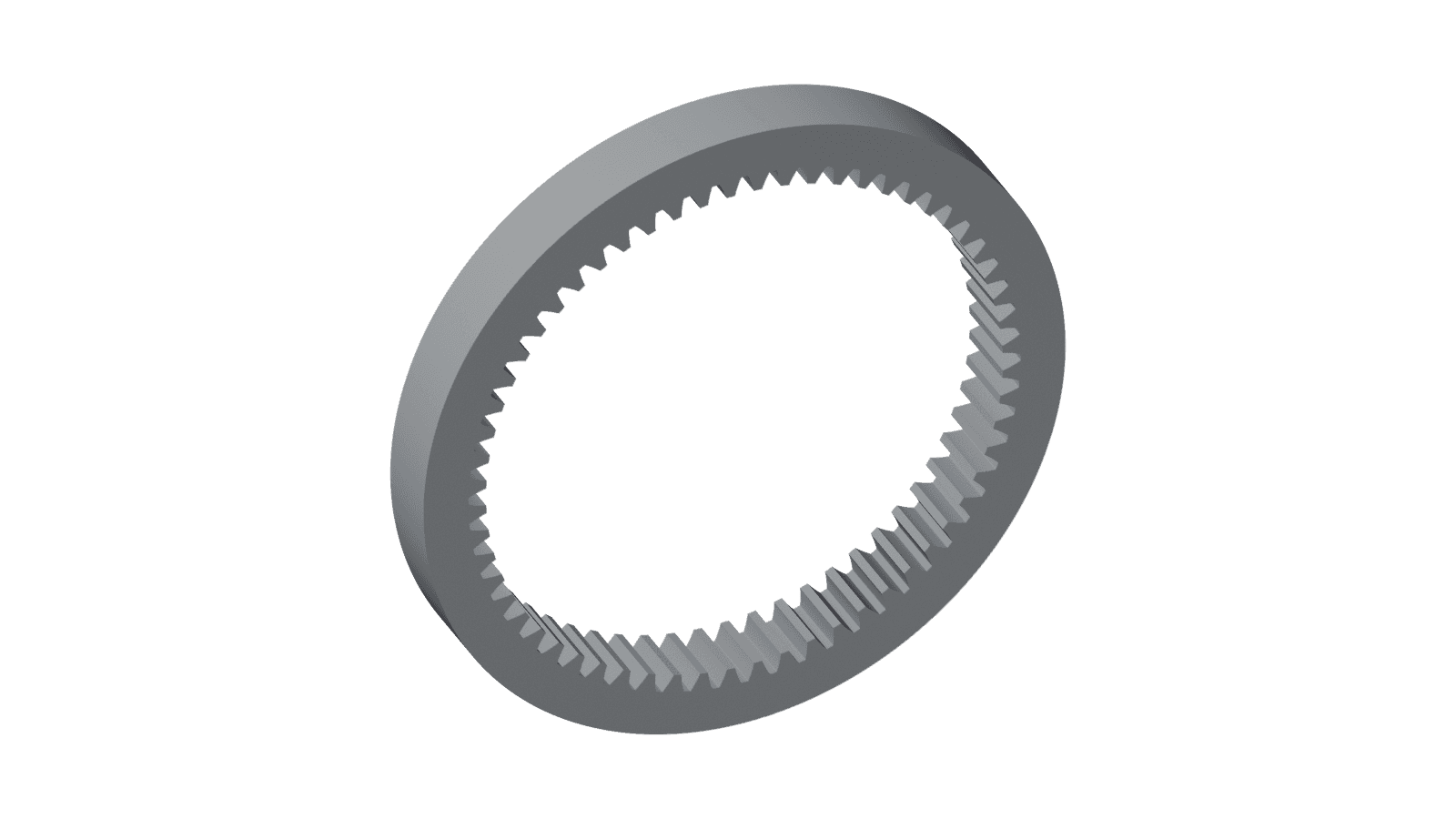 An Internal Ring Gear Cut by the Fellows Cutter: Teeth on the Inside