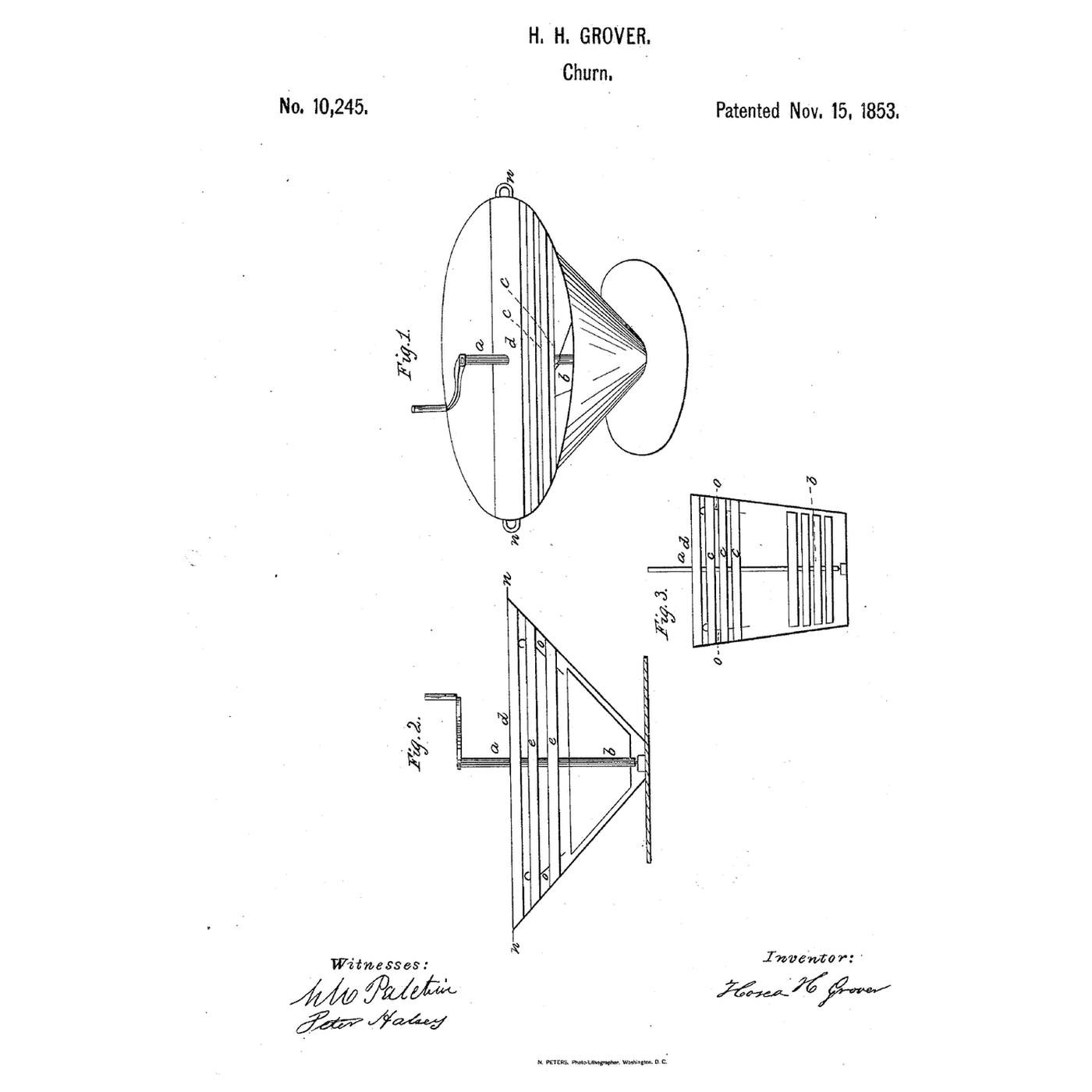 Flaring-Tub Slat-Reactor Churn: The Cream Climbs the Flare and Is Beaten Back by Slats