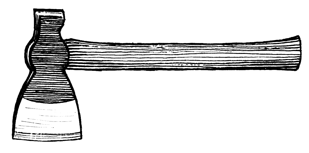 Forged Hunting Axe (Hatchet)