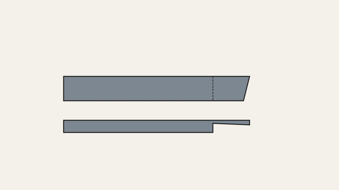 Forged Lathe Cutting-Off (Parting) Tool