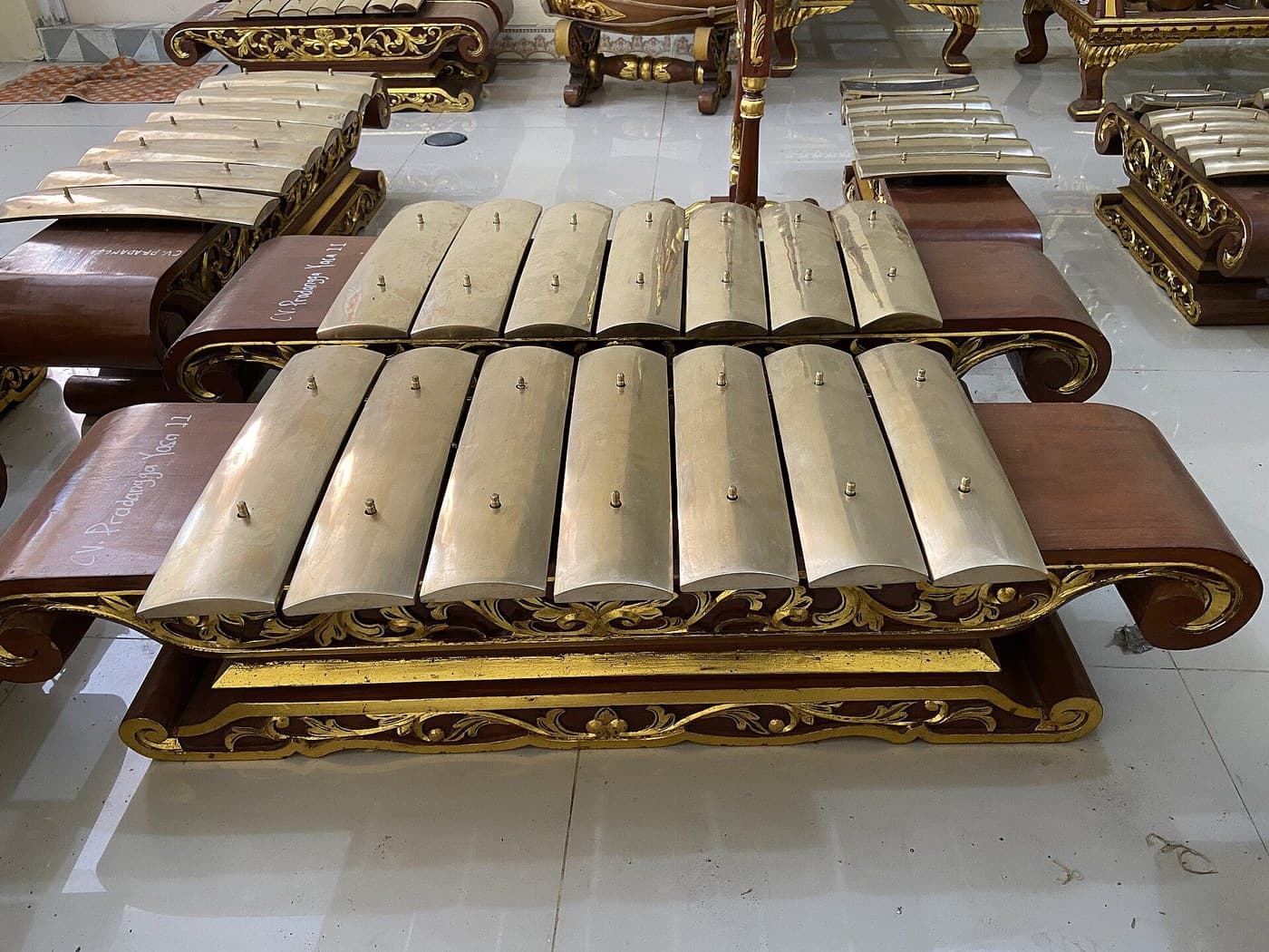Gamelan Bronze Keys: Ten Parts Copper, Three Parts Tin, Cast and Forged