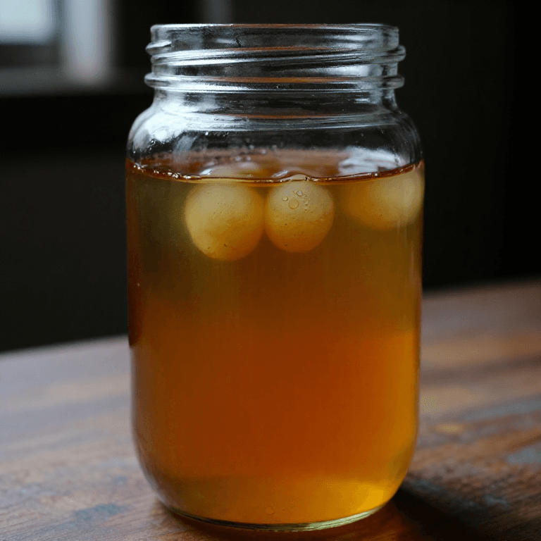 Growing a Kombucha SCOBY from Sweetened Tea — The Symbiotic Culture That Brews Itself