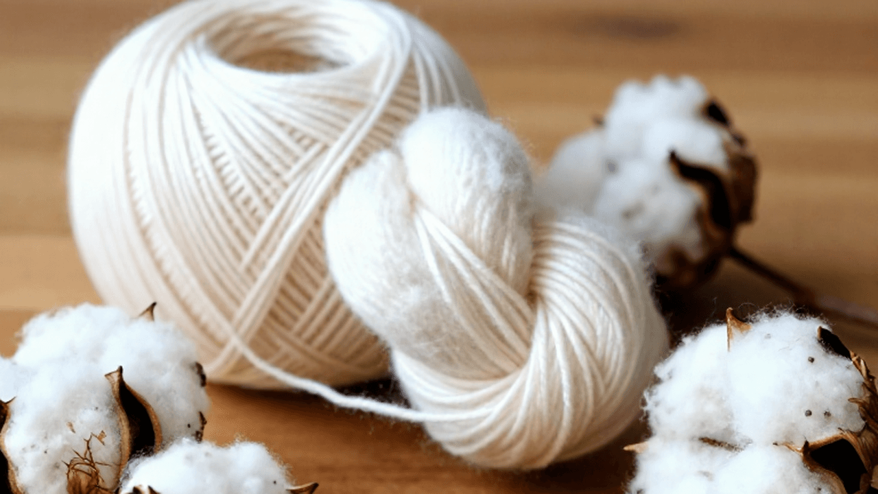Hand-Spun Cotton Thread and Twine