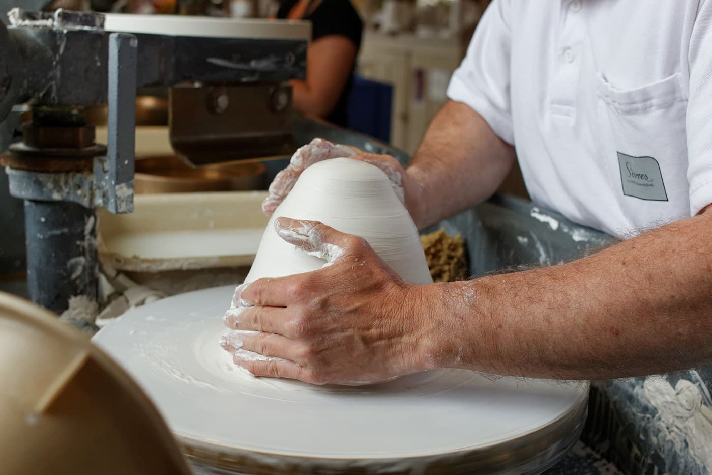 Hard Porcelain Body: Kaolin, Felspar, Flint and Chalk, the Sèvres Paste