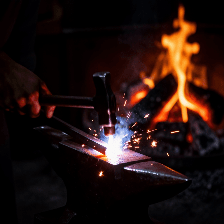 Forging an Iron Chisel — The Cutting Tool That Shapes Stone, Wood, and Metal