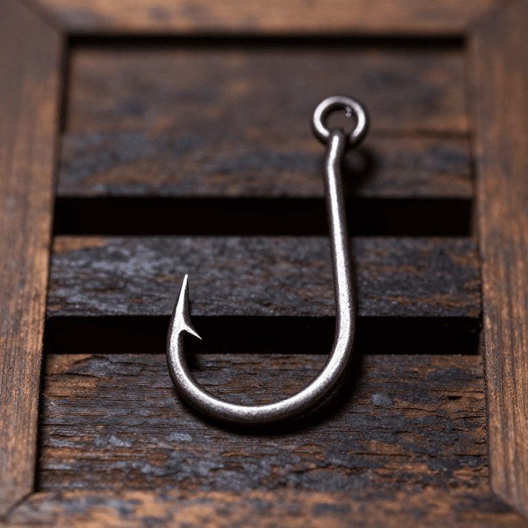 Forging an Iron Fish Hook — Drawing, Bending, and Barbing Wire Stock
