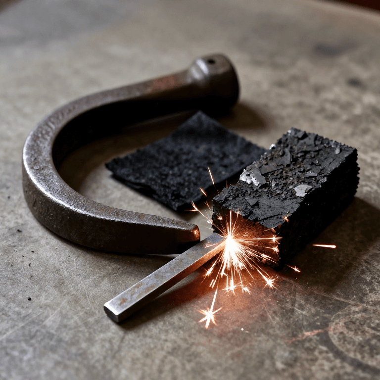 Striking Fire with Flint and Steel — The Iron Age Upgrade to Fire Starting