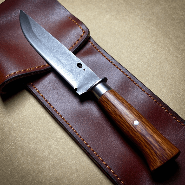 Forging an Iron Knife from a Wrought Iron Bar — The Smith's First Project