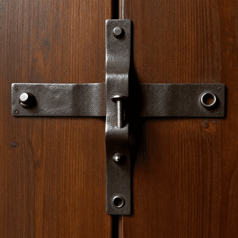 Forging an Iron Strap Hinge — The Joint That Opens Every Door