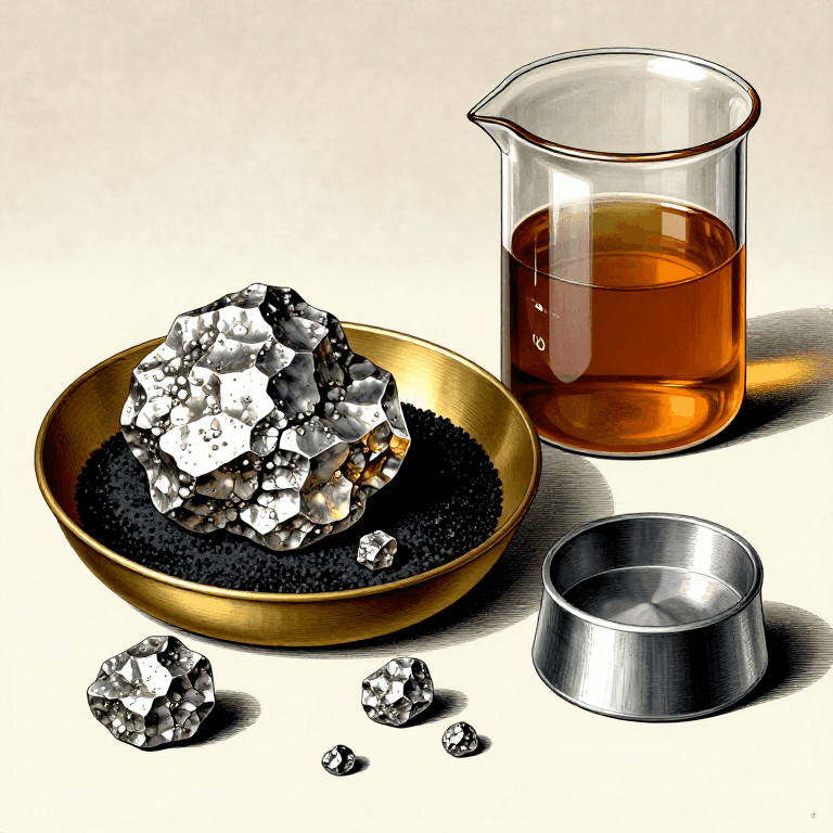 Isolating Platinum from Alluvial Deposits — The Unwanted Silver of the Conquistadors