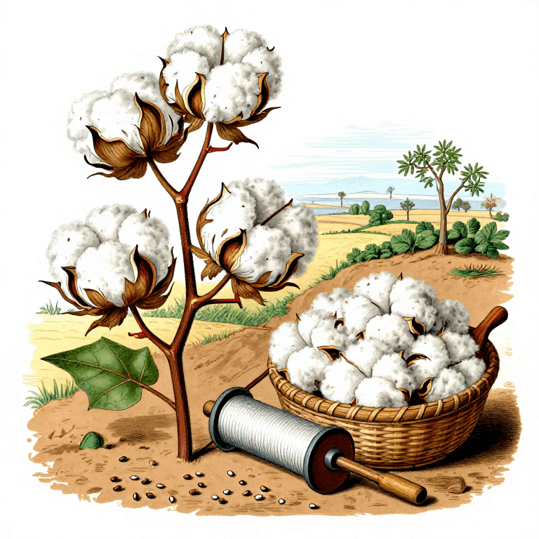 कपास की कटाई और प्रसंस्करण — गुजरात की कपास खेती