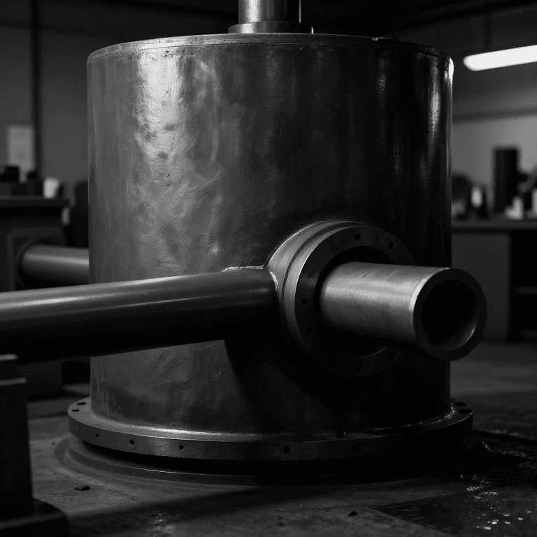 Lead Pipe Extrusion