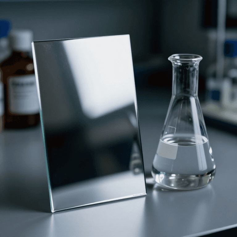 Making a Silver Mirror by the Liebig Process — Depositing Metallic Silver on Glass
