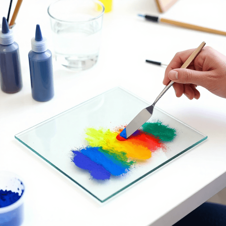 Making Acrylic Paint — Grinding Pigments into Acrylic Polymer Medium